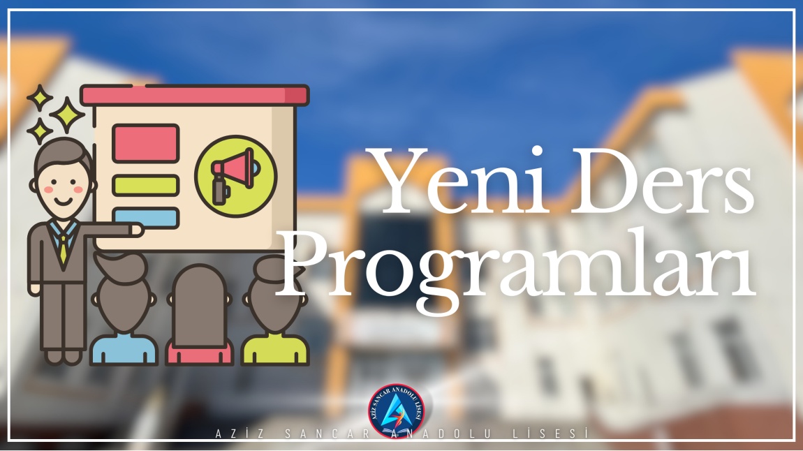 Yeni Ders Programları (18 Kasım)